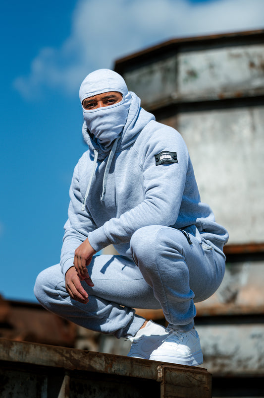 OG ACTION BALACLAVA TRACKSUIT HEATHER GREY