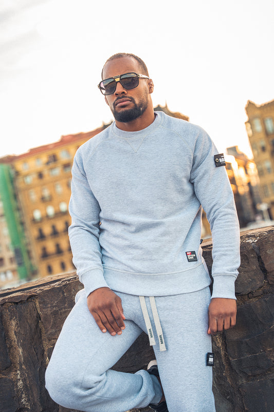 OG ACTION SWEATSHIRT HEATHER GREY