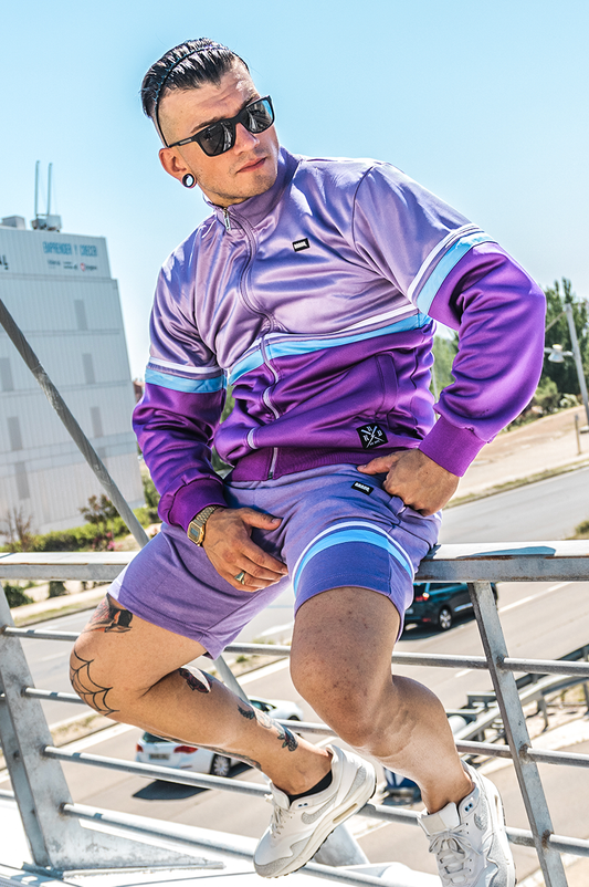LAVENDER TRACKTOP