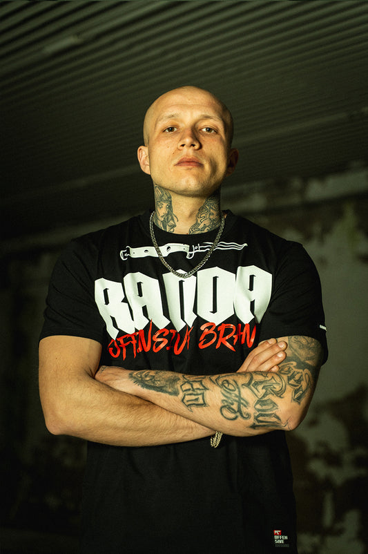 LOSDELCUCHILLO ROTES T-SHIRT