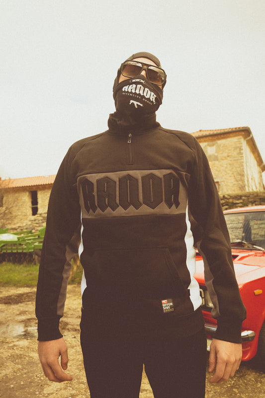 LYUBERY HALFZIP BLACK