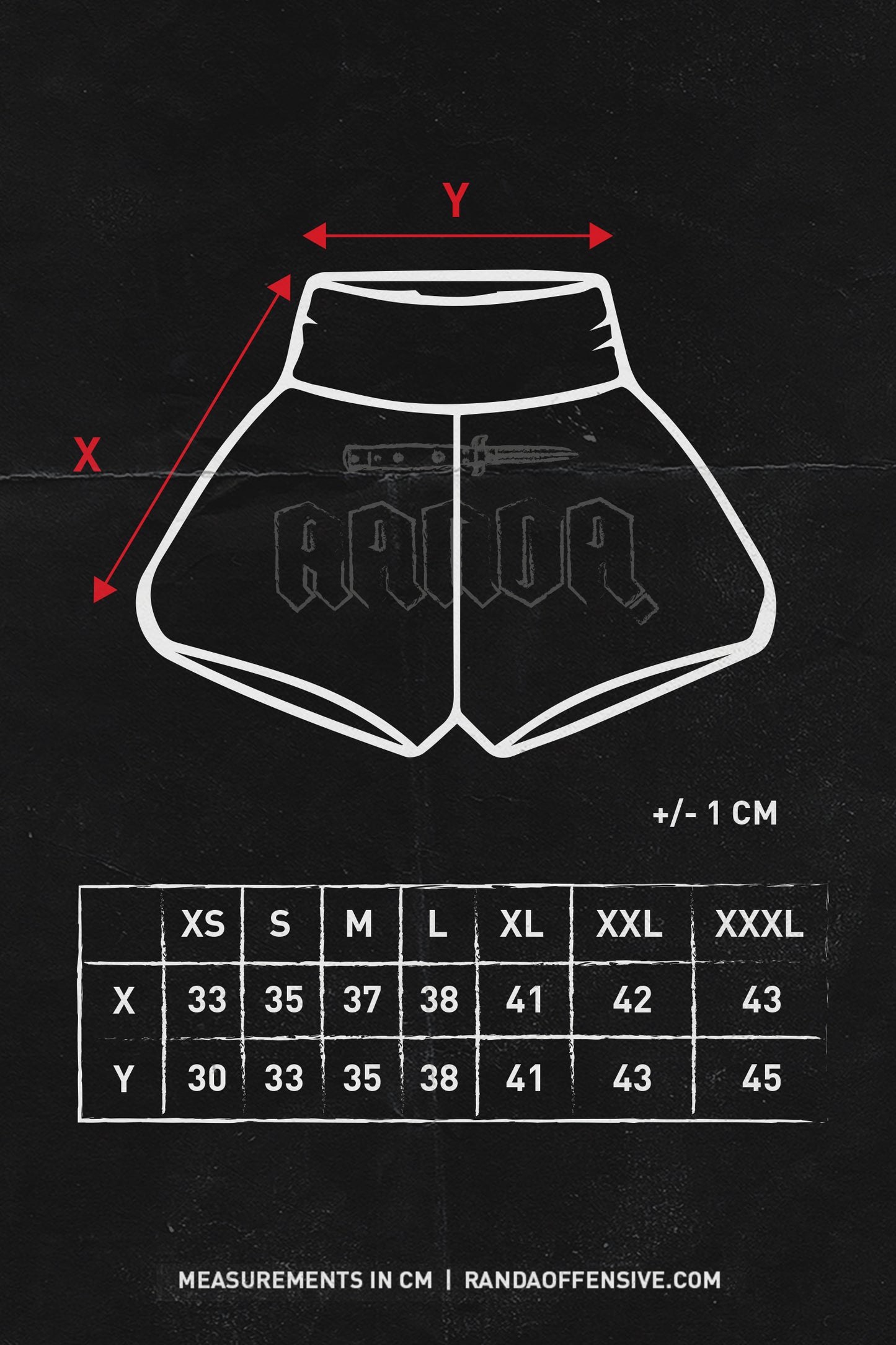 BLOOD ADDICTED MUAY THAI SHORT
