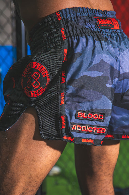 BLOOD ADDICTED MUAY THAI SHORT