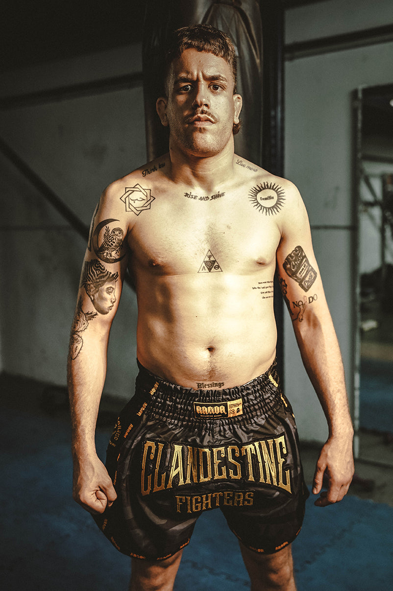 CLANDESTINE FIGHTERS MUAY THAI SHORT