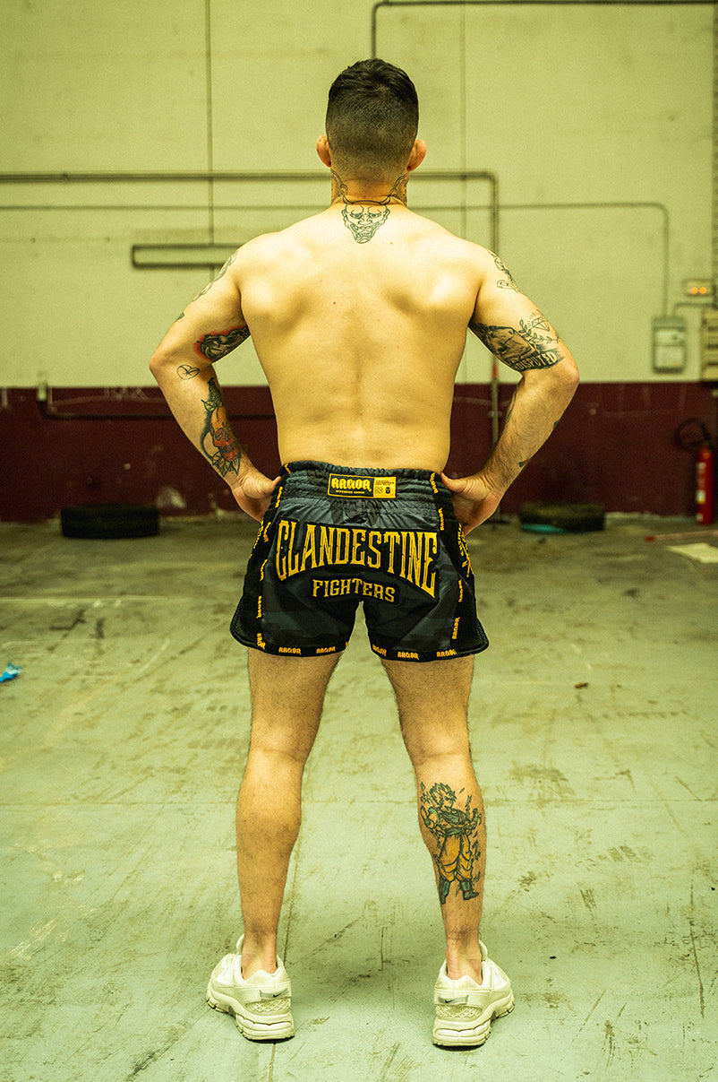 CLANDESTINE FIGHTERS MUAY THAI SHORT