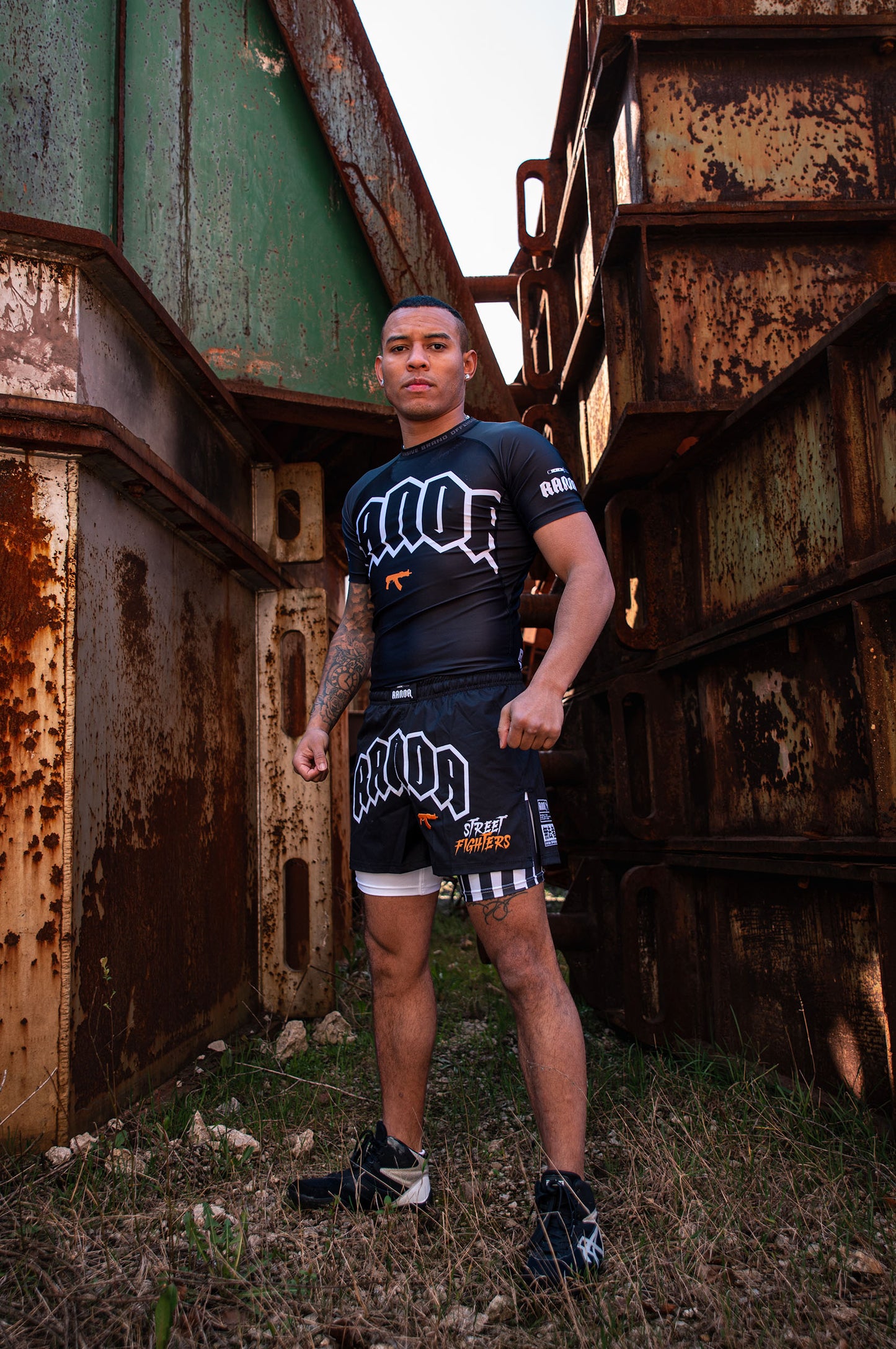 KALASHNIKOVA MMA SHORT 2 IN 1 [BLACK]