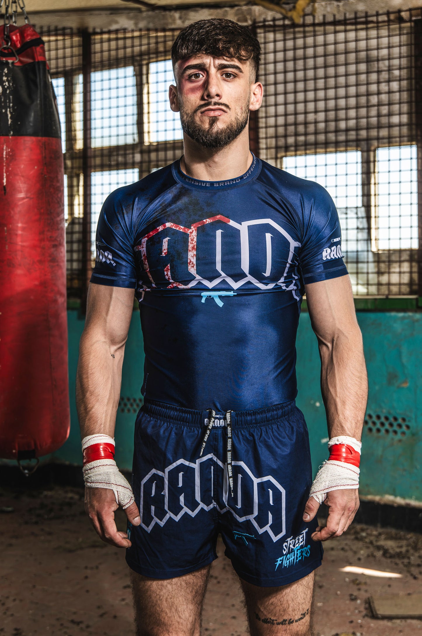 KALASHNIKOVA MMA SHORT 2 IN 1 [NAVY]