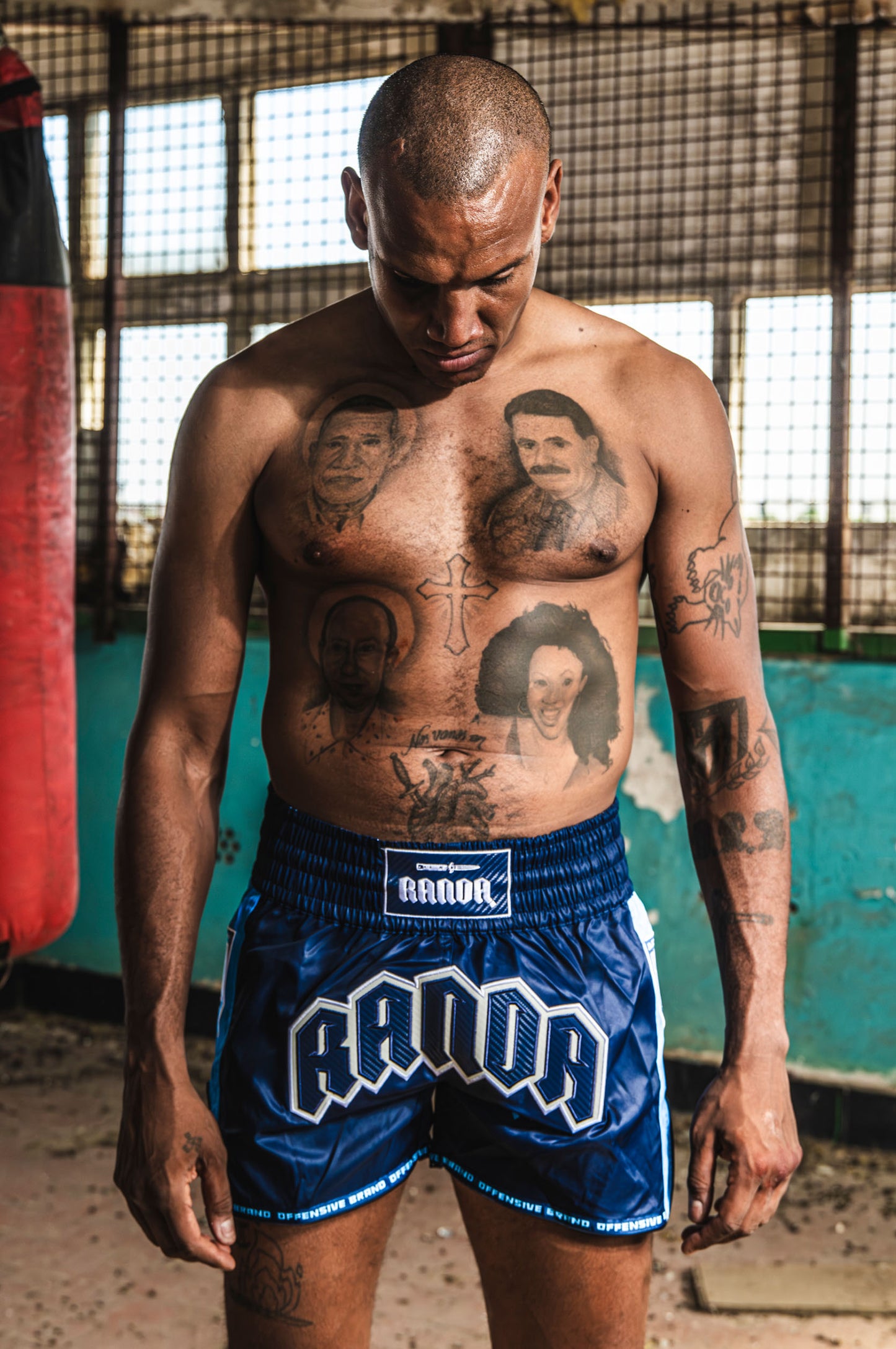 KALASHNIKOVA MUAY THAI SHORT [NAVY]