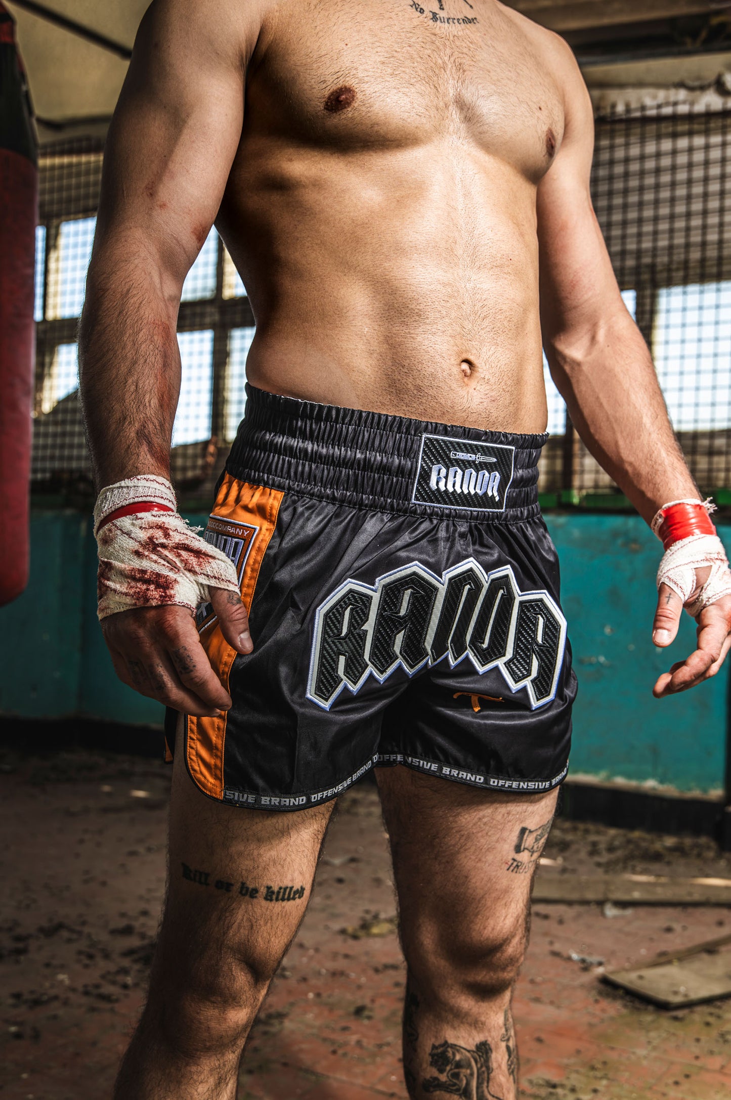 KALASHNIKOVA MUAY THAI SHORT [BLACK]