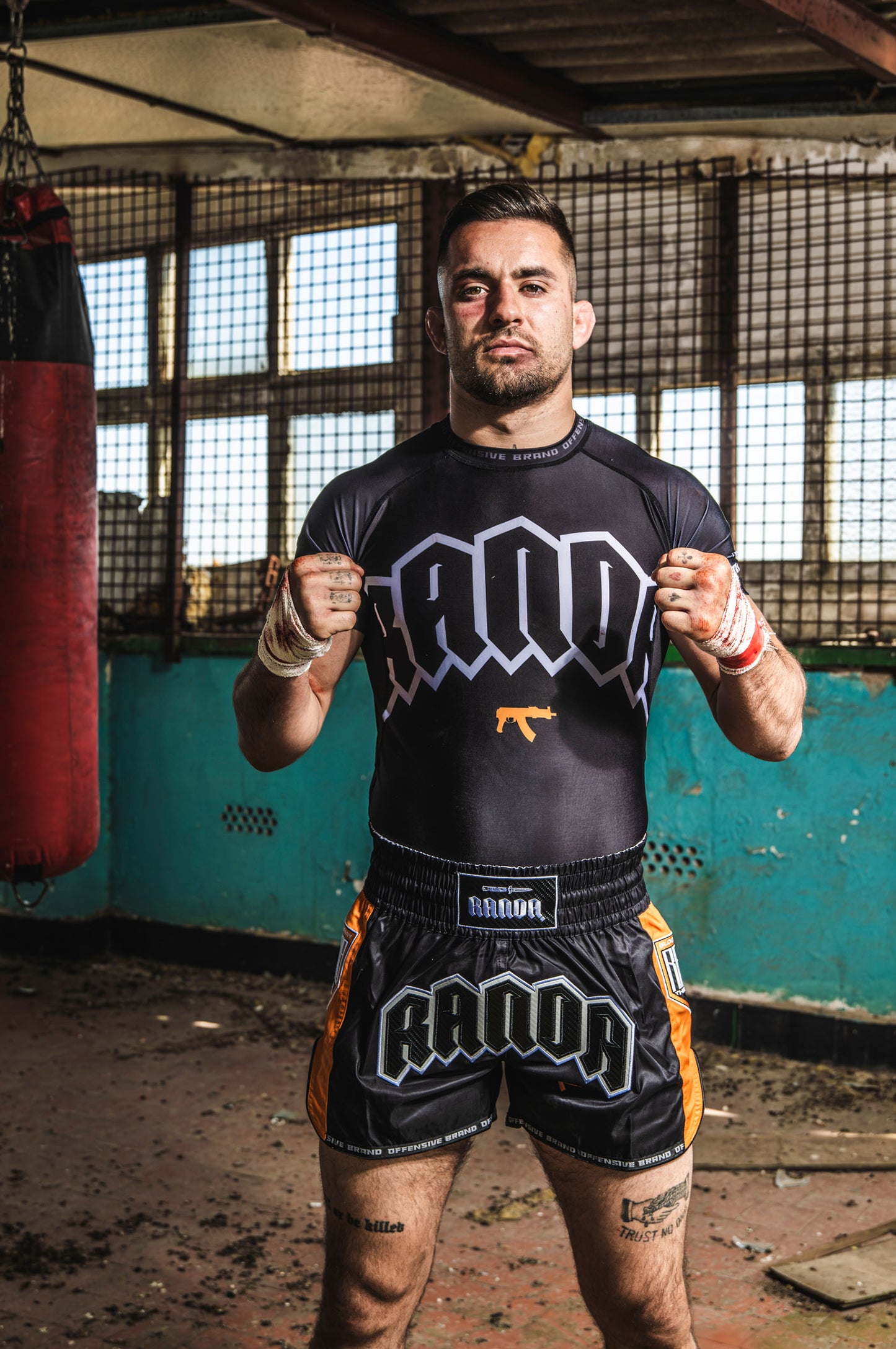 KALASHNIKOVA MUAY THAI SHORT [BLACK]
