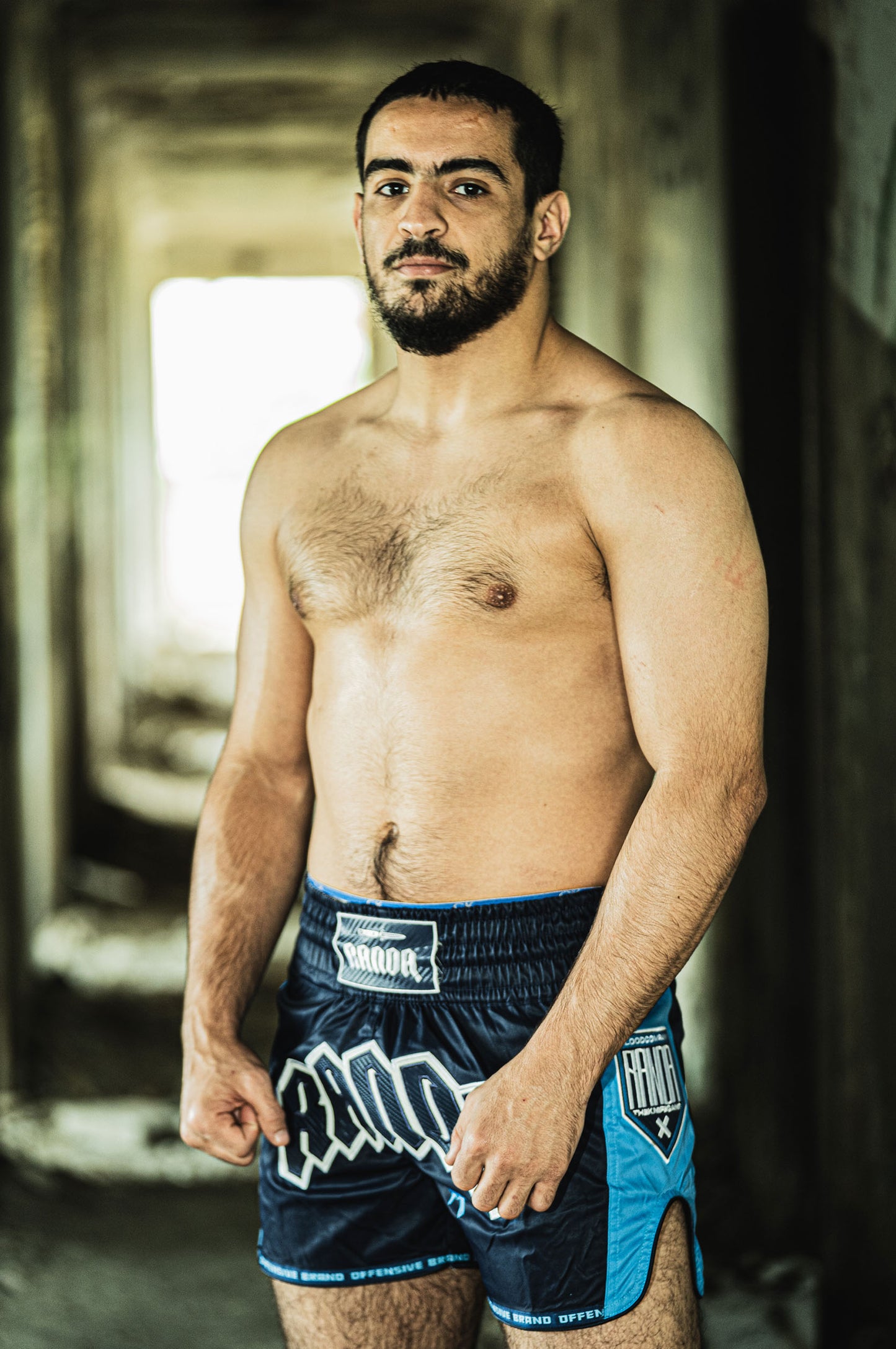 KALASHNIKOVA MUAY THAI SHORT [NAVY]