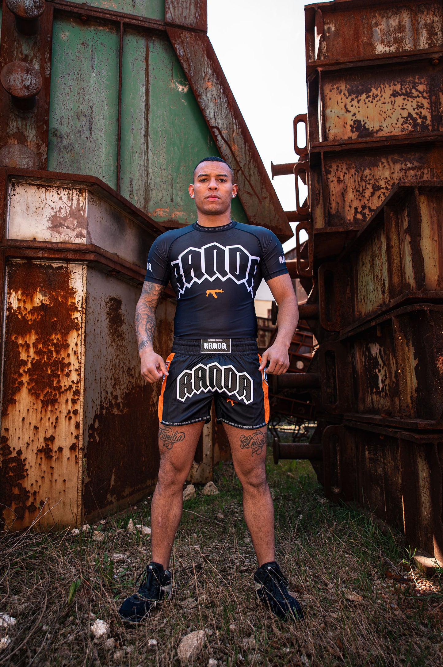 KALASHNIKOVA MUAY THAI SHORT [BLACK]