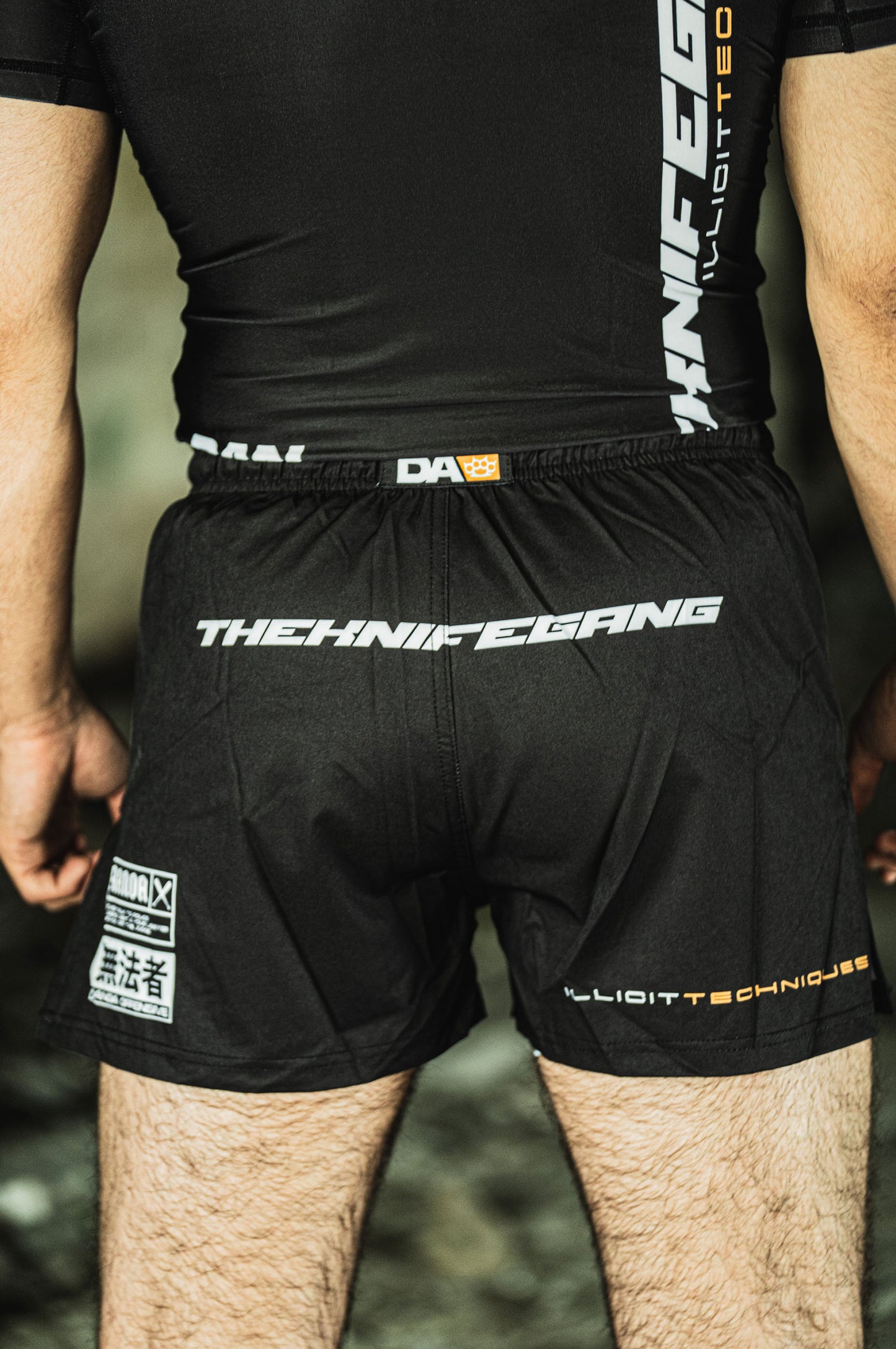KALASHNIKOVA MMA SHORT 2 IN 1 [BLACK]