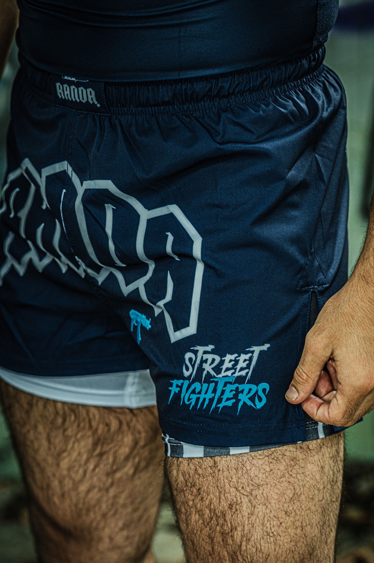 KALASHNIKOVA MMA SHORT 2 IN 1 [NAVY]