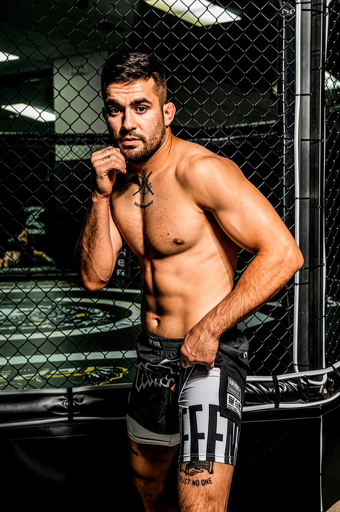 KALASHNIKOVA MMA SHORT 2 IN 1 [BLACK]