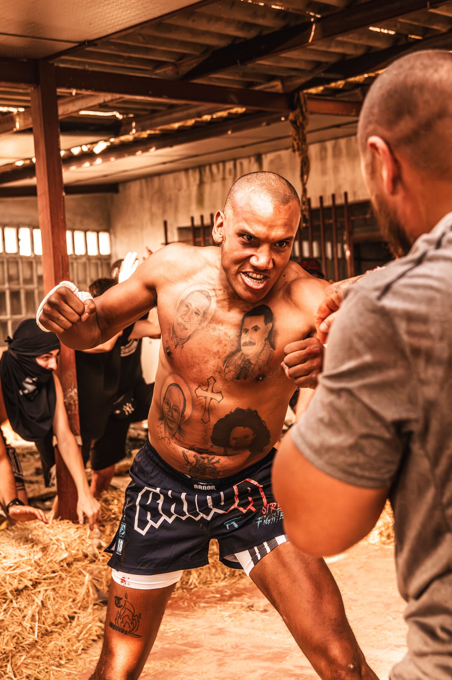 KALASHNIKOVA MMA SHORT 2 IN 1 [NAVY]