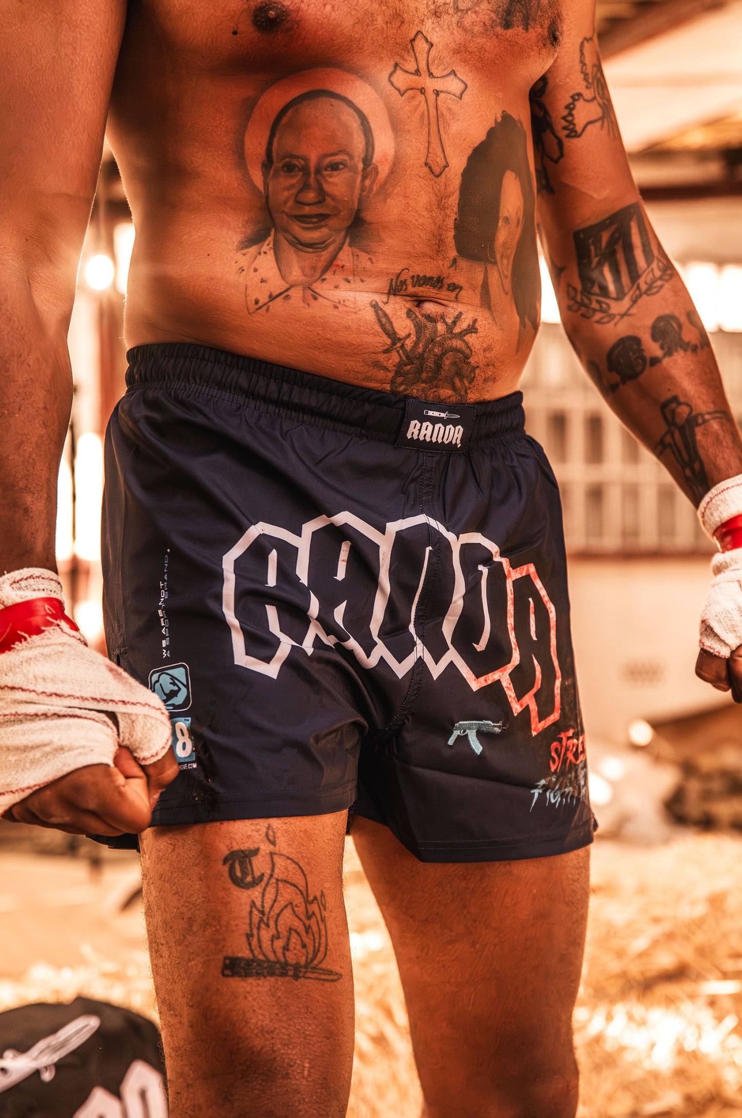 KALASHNIKOVA MMA SHORT 2 IN 1 [NAVY]