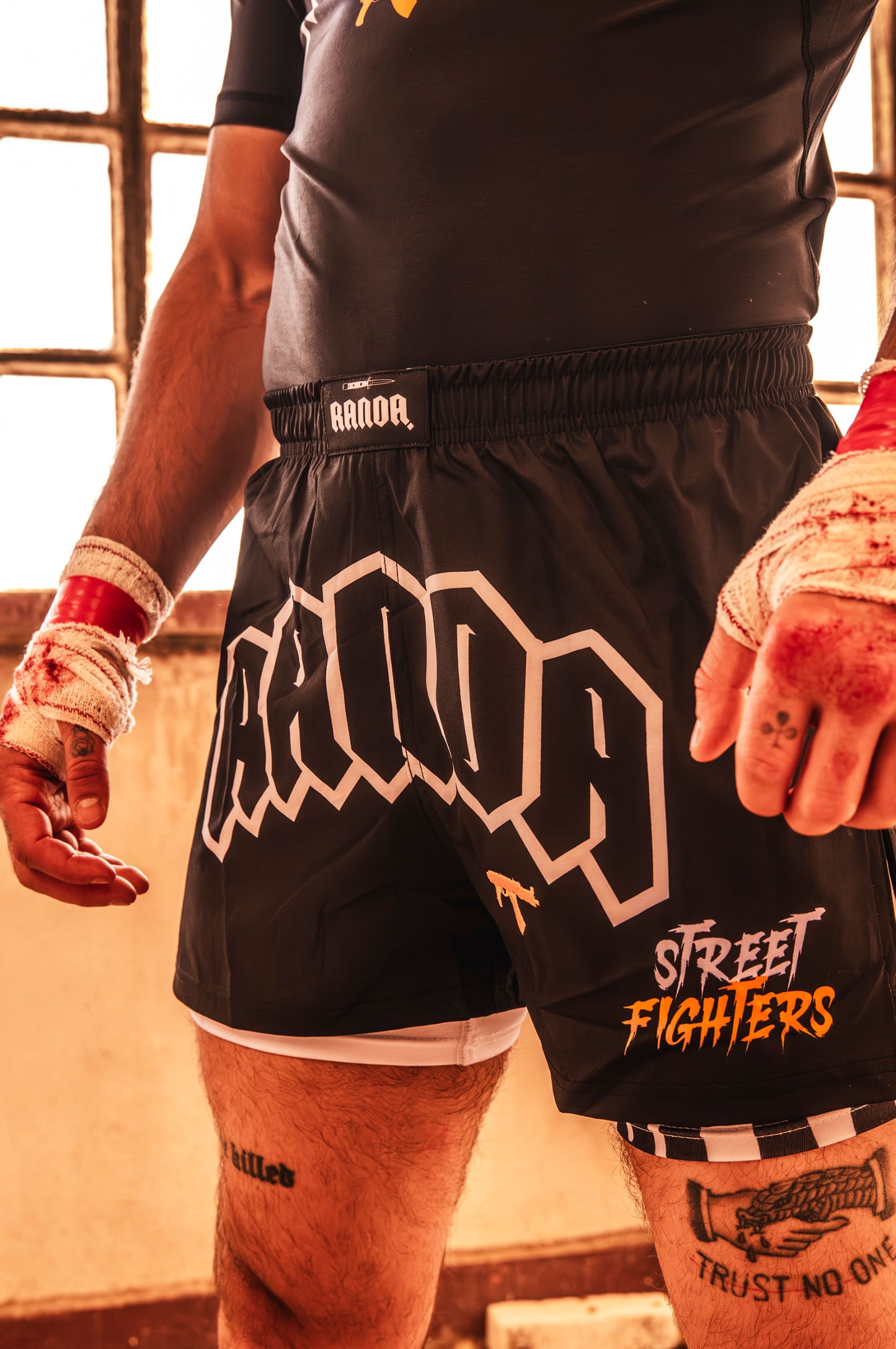 KALASHNIKOVA MMA SHORT 2 IN 1 [BLACK]
