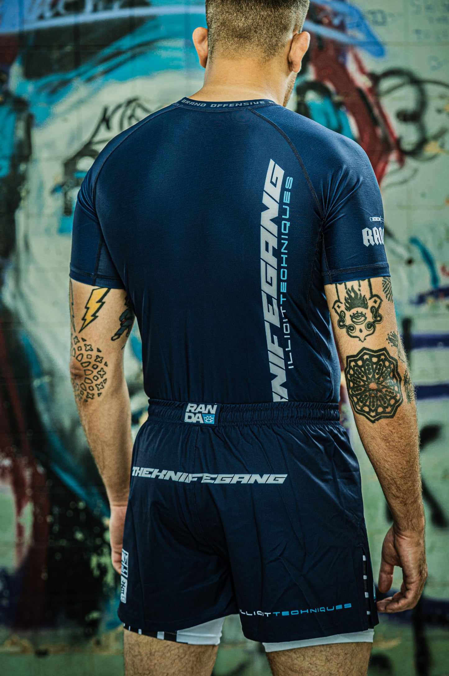 KALASHNIKOVA MMA SHORT 2 IN 1 [NAVY]