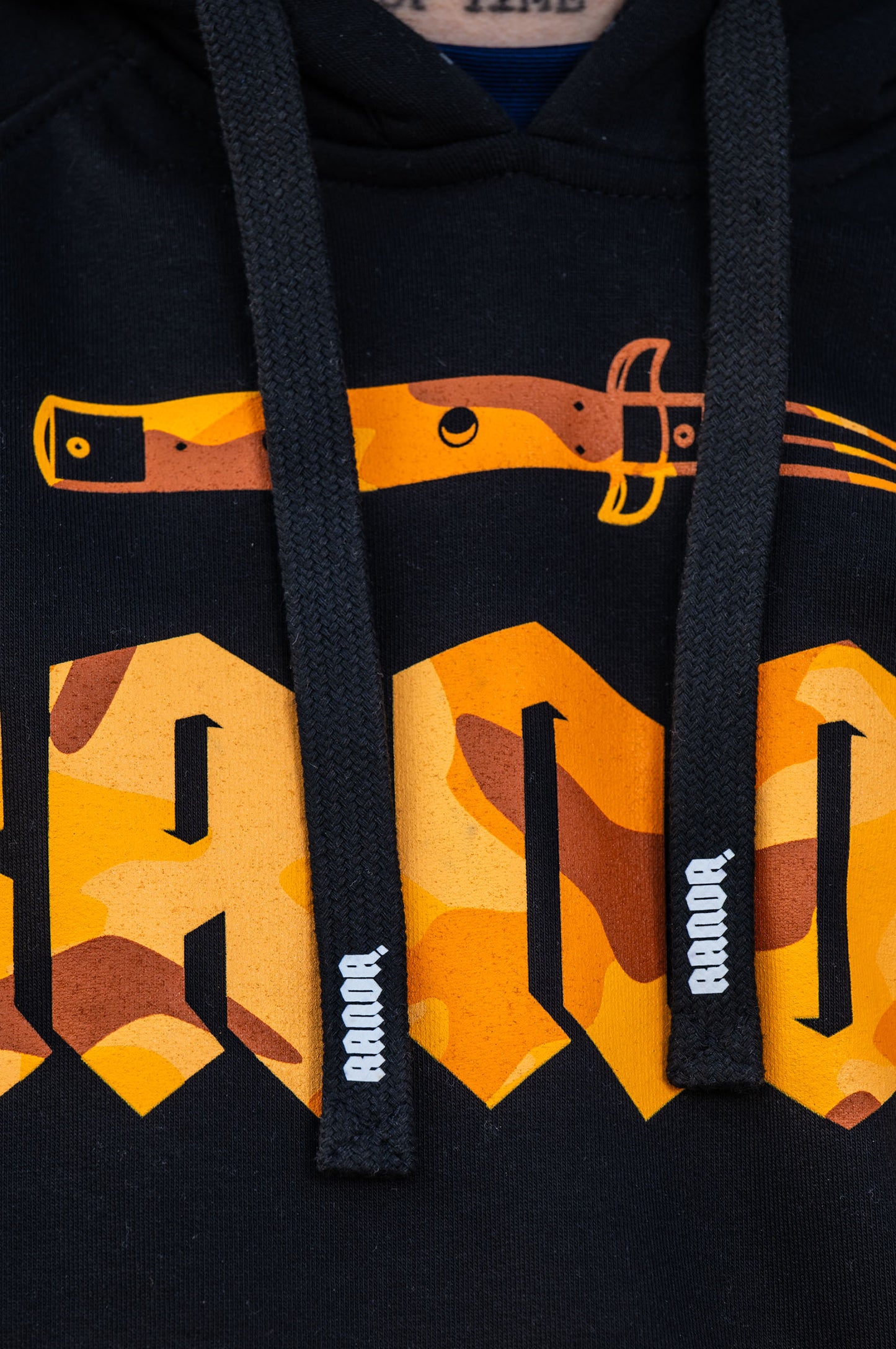 ORANGECAMO BALACLAVA HOODIE