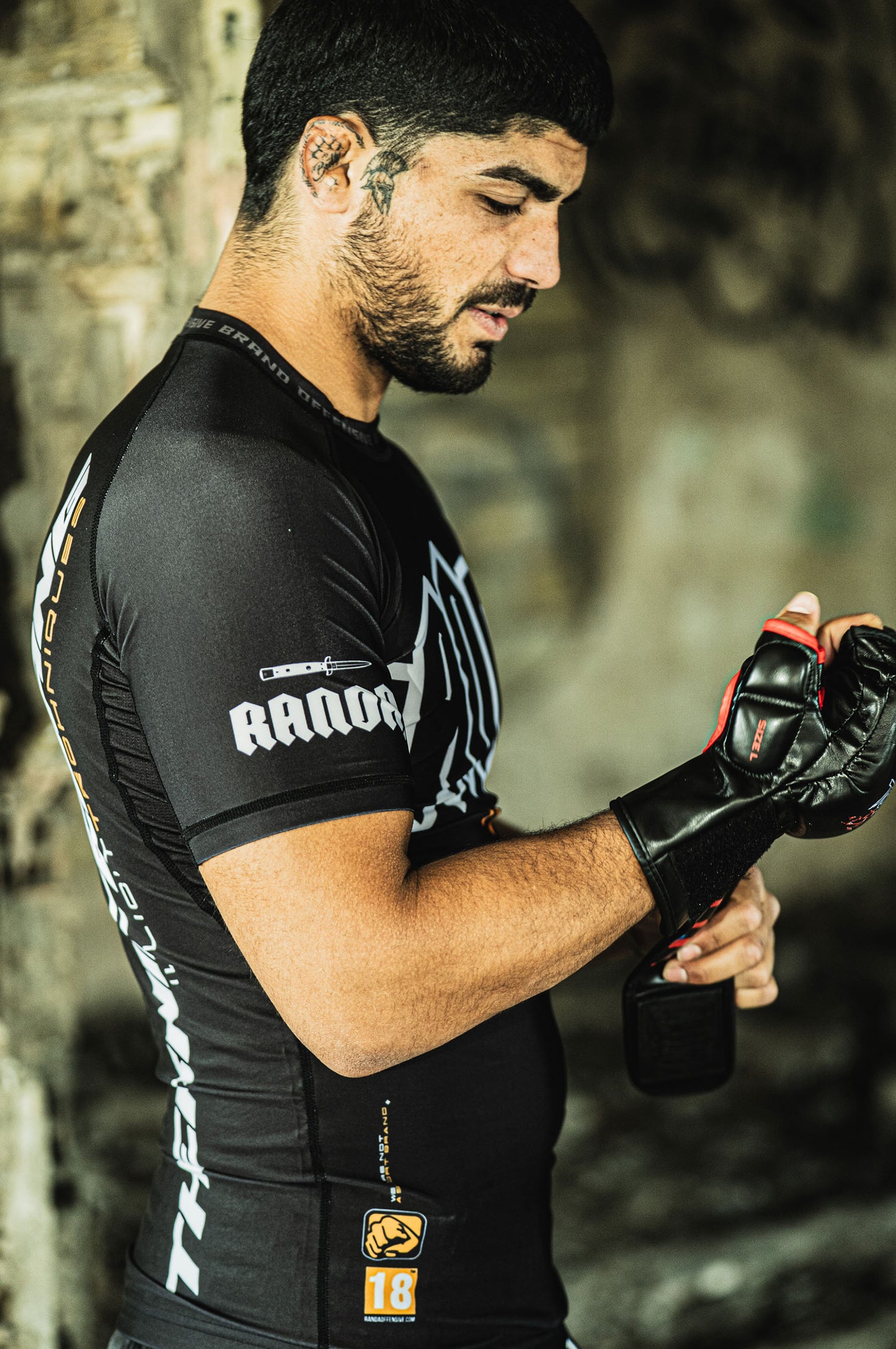 KALASHNIKOVA RASHGUARD [BLACK]