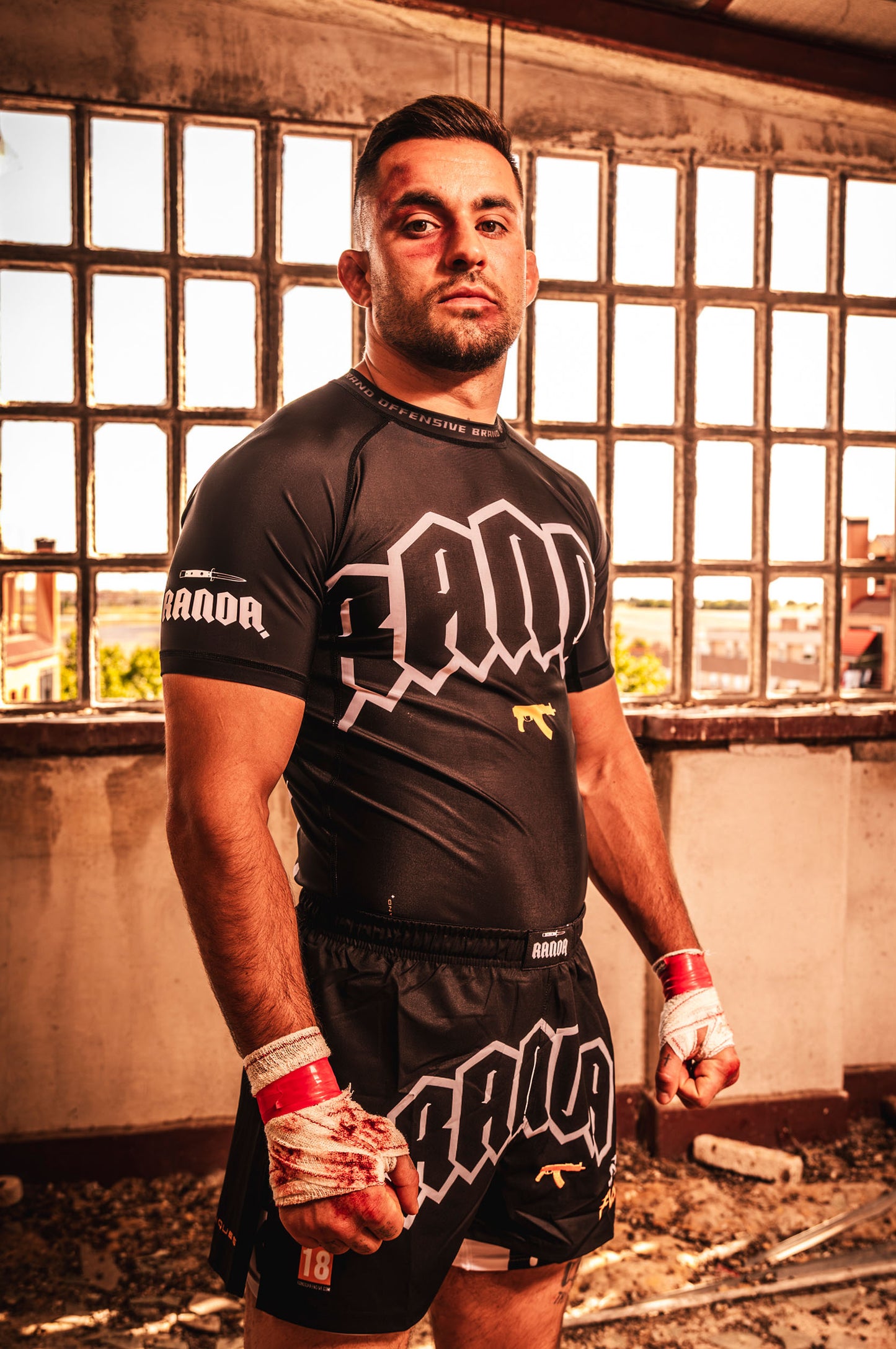 KALASHNIKOVA RASHGUARD [BLACK]