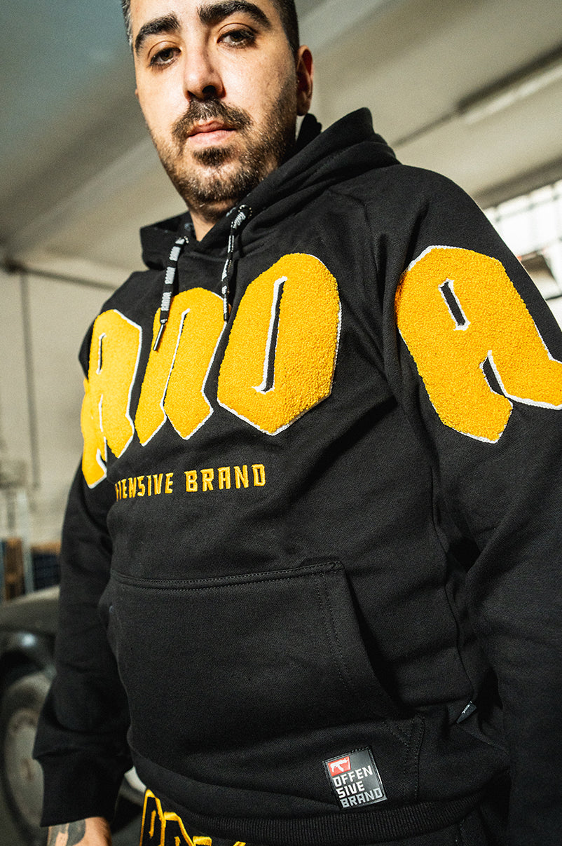 COMBAT BALACLAVA HOODIE [YELLOW]