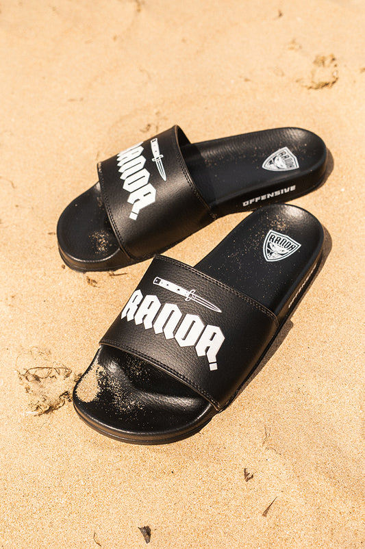 BLACK URBAN SLIDERS