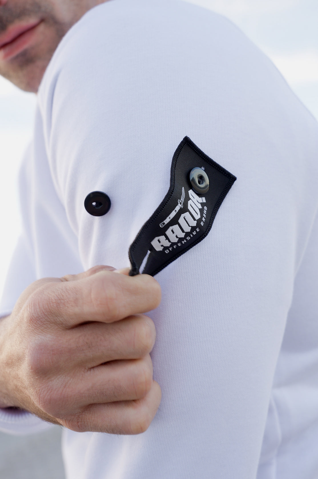 OG ACTION SWEATSHIRT WHITE