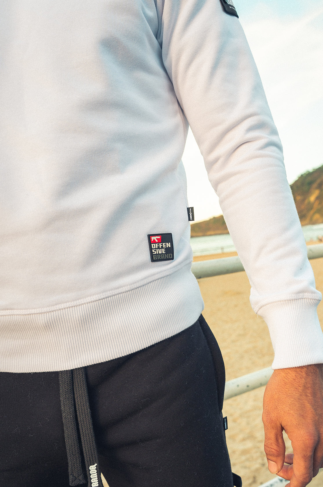 OG ACTION SWEATSHIRT WHITE