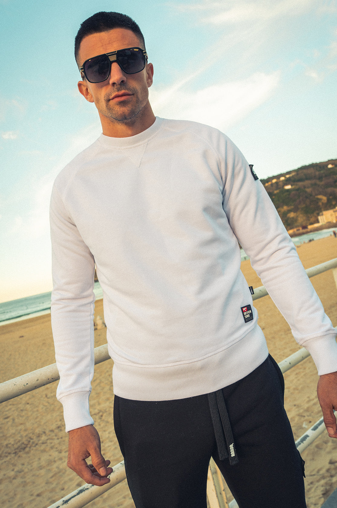OG ACTION SWEATSHIRT WHITE