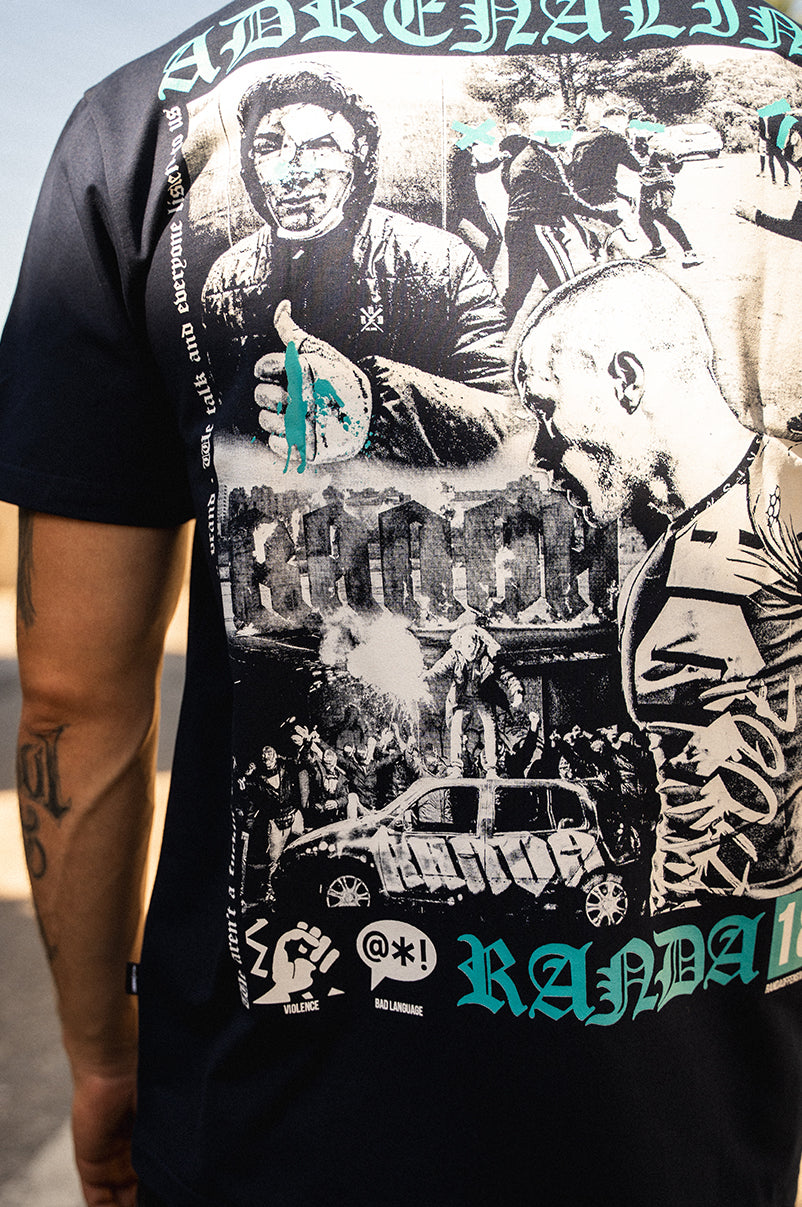 ADRENALINE [BLVE CAMO] T-SHIRT