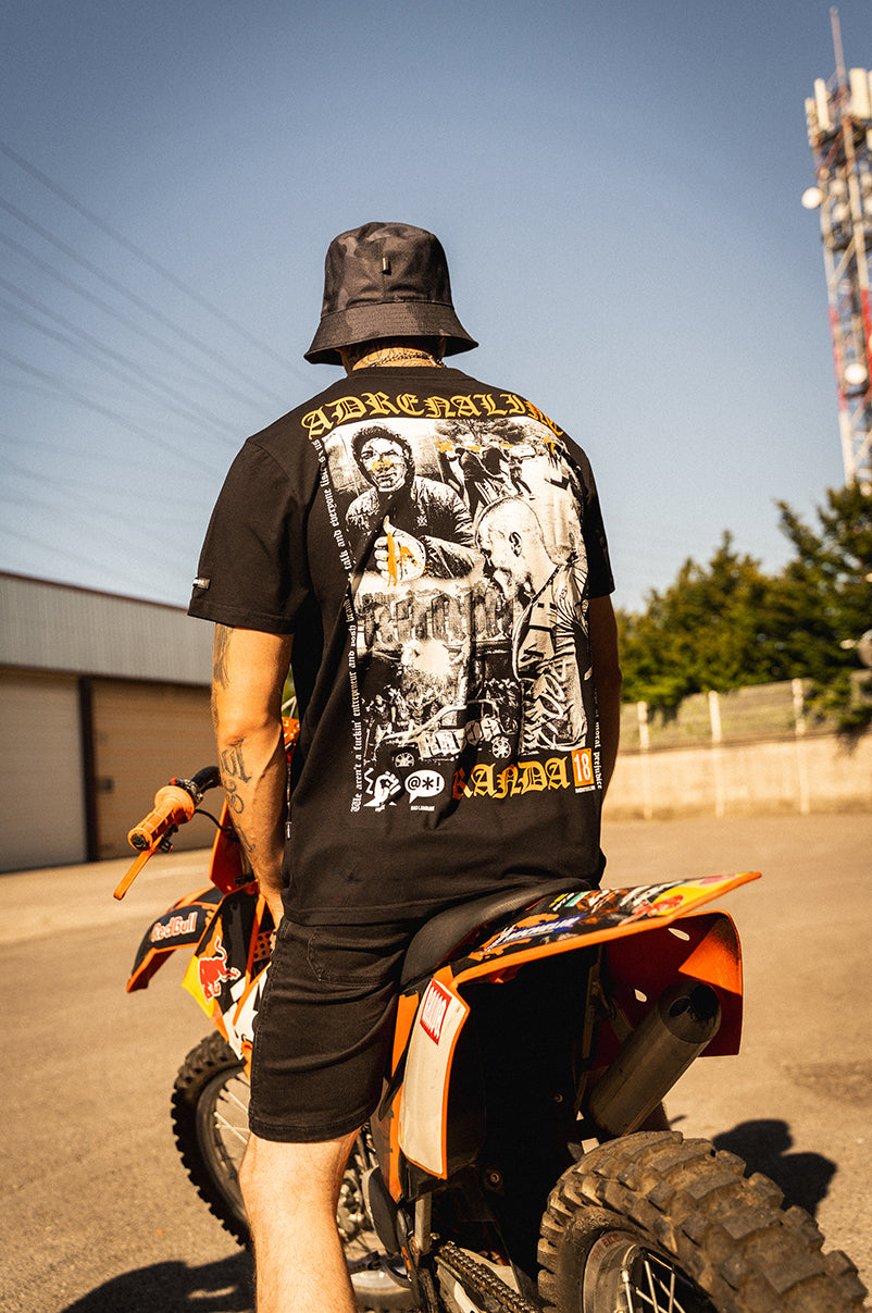 ADRENALINE [ORANGE CAMO] T-SHIRT