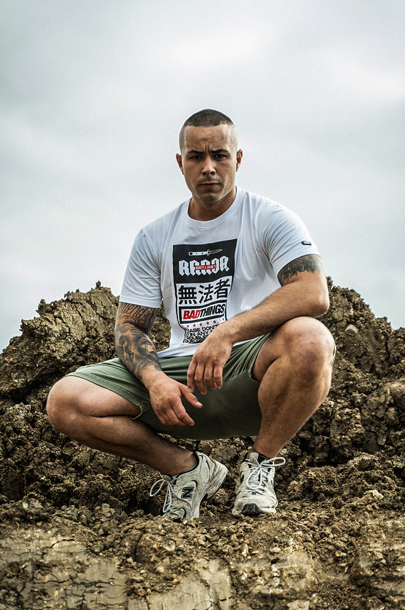 BADTHINGS [WHITE] T-SHIRT