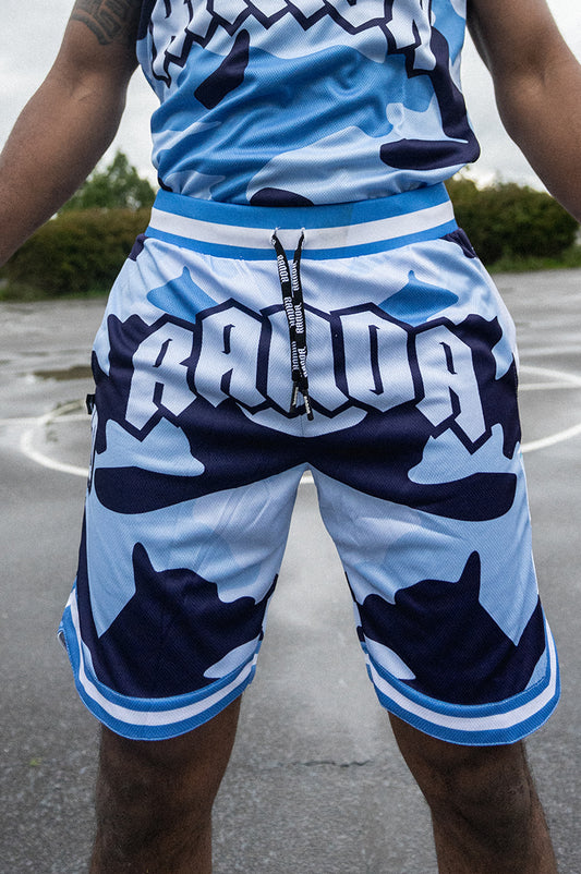 15/25 BASKETBALL SHORT [LIGHT BLUECAMO]
