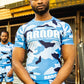 THE KNIFE GANG RASHGUARD [LIGHT BLUECAMO]