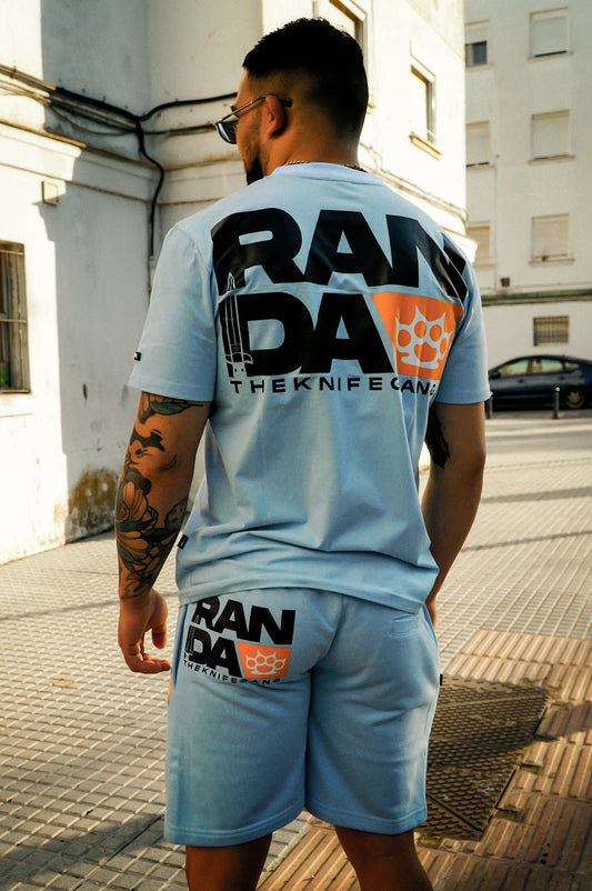 THE KNIFE GANG [BABY BLUE] T-SHIRT