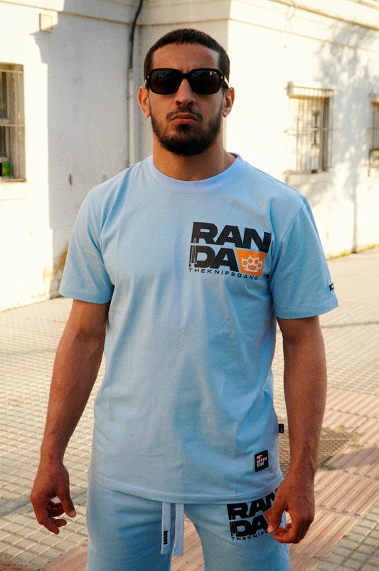 THE KNIFE GANG [BABY BLUE] T-SHIRT