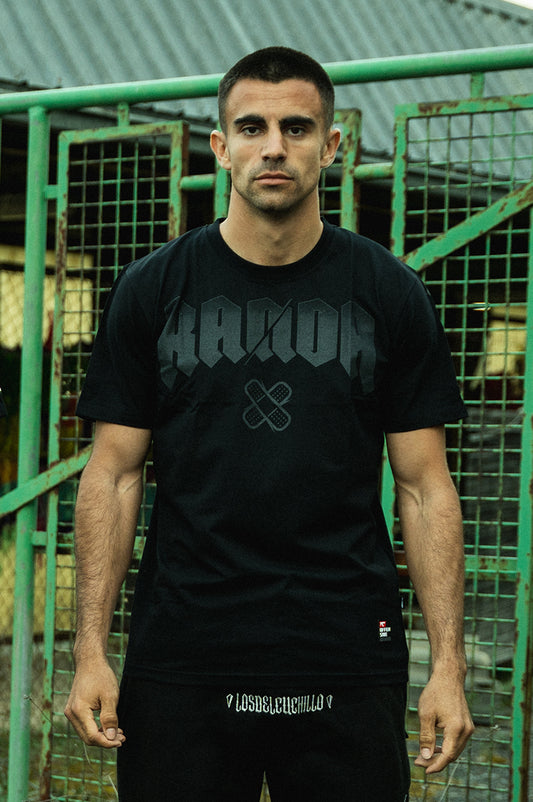 CLANDESTINE FIGHTERS [BLACK ON BLACK EDITION] T-SHIRT