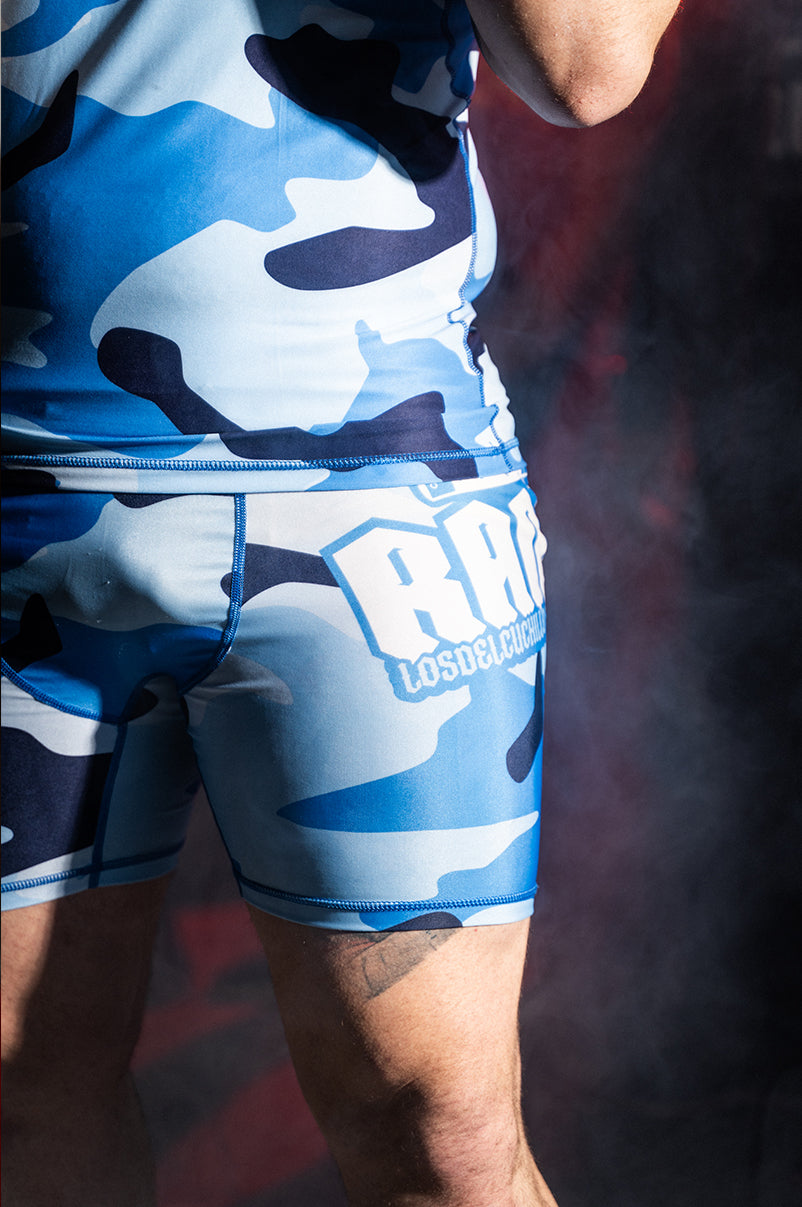 THE KNIFE GANG COMPRESSION SHORT [LIGHT BLUECAMO]
