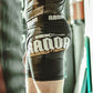 THE KNIFE GANG COMPRESSION SHORT [BLACKCAMO & YELLOW]