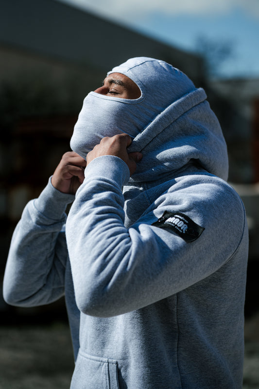 OG ACTION BALACLAVA TRACKSUIT HEATHER GREY
