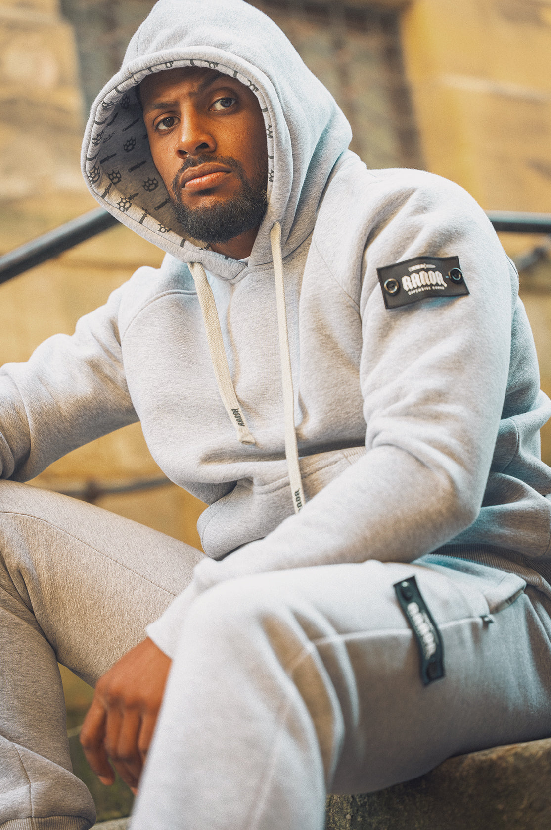 OG ACTION BALACLAVA TRACKSUIT HEATHER GREY
