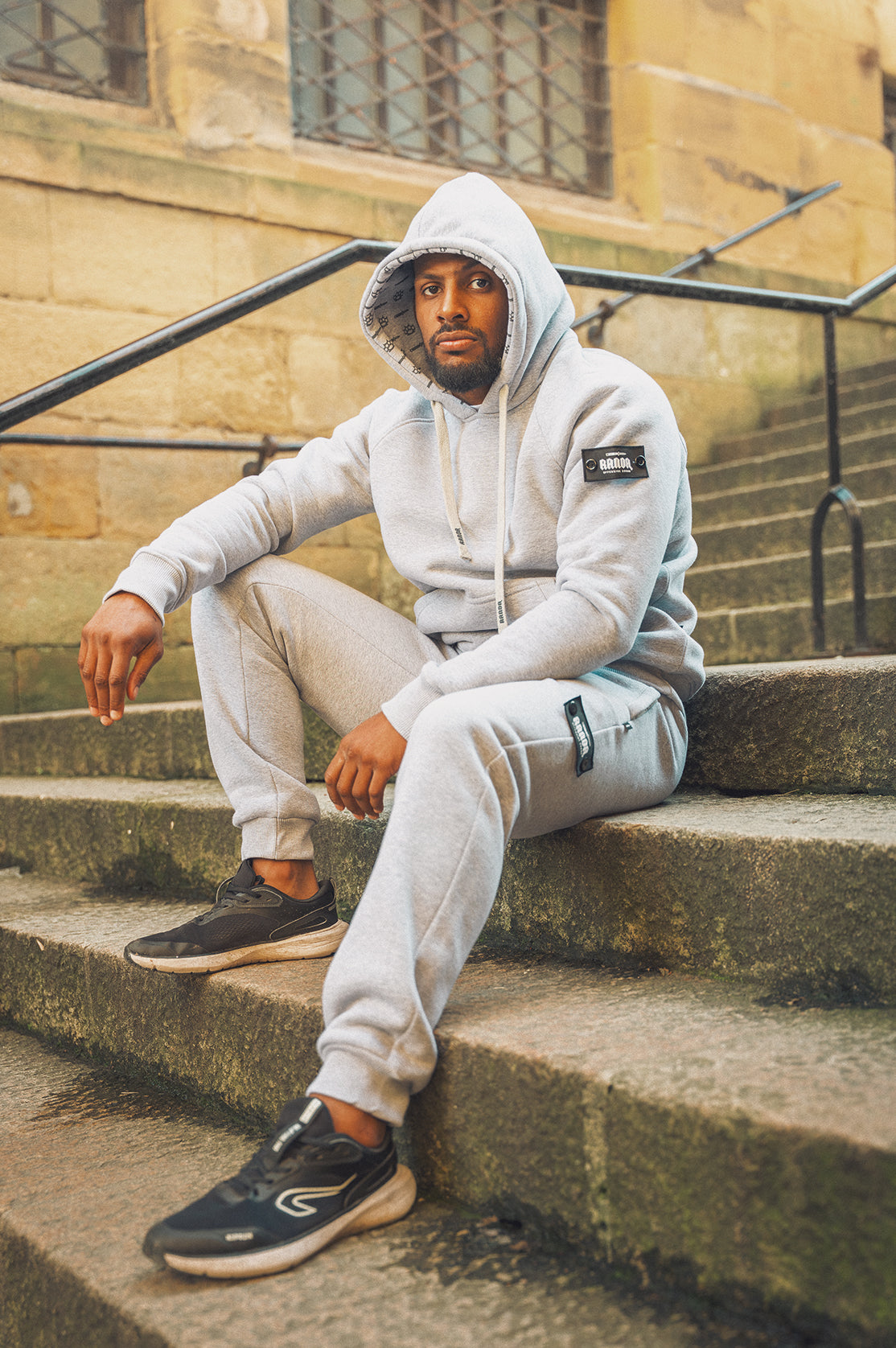 OG ACTION BALACLAVA TRACKSUIT HEATHER GREY