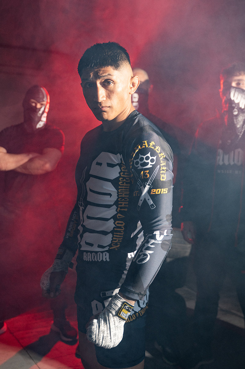 CLANDESTINE FIGHTERS RASHGUARD
