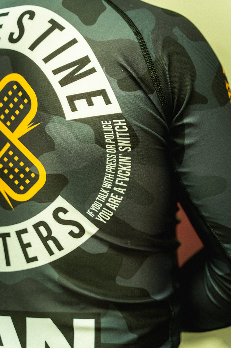 CLANDESTINE FIGHTERS RASHGUARD
