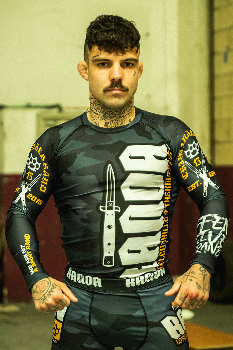 CLANDESTINE FIGHTERS RASHGUARD