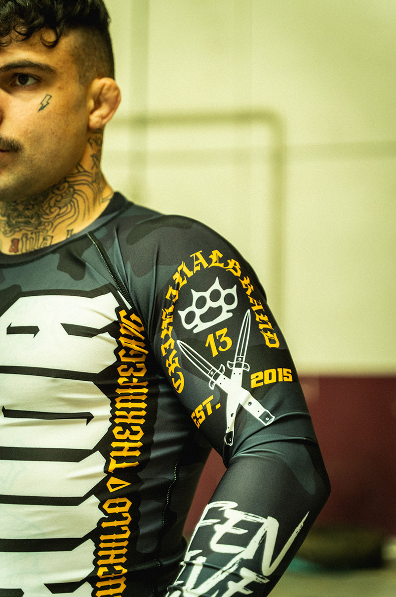 CLANDESTINE FIGHTERS RASHGUARD