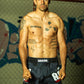 THE KNIFE GANG MMA SHORT [BLACKCAMO & RED]