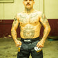 THE KNIFE GANG MMA SHORT [BLACKCAMO & YELLOW]